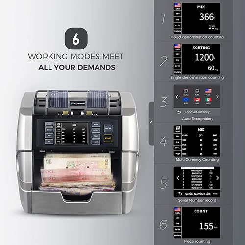 3-Cashtech 9200 maşină de numărat bani